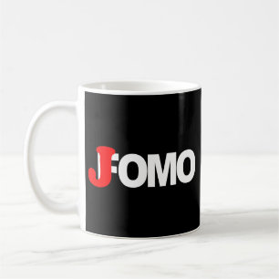 Jomo vreugde van missen FUNNY Introvert Verlegen Koffiemok