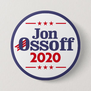 Jon Ossoff 2020 Ronde Button 7,6 Cm