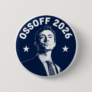 Jon Ossoff 2026 Ronde Button 5,7 Cm