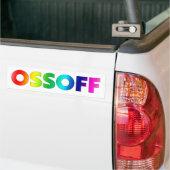 Jon Ossoff Georgia Senate runt pride lgbtq lgbt Bumpersticker (Op Truck)