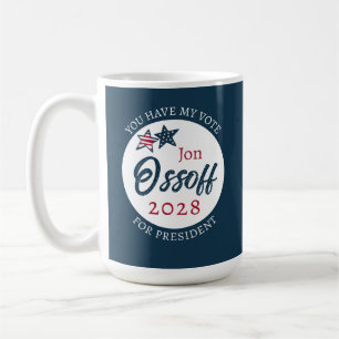 Jon Ossoff voor President 2028  Koffiemok