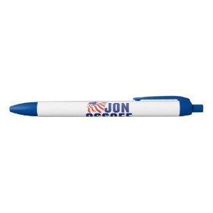 Jon Ossoff voor Senaat Verkiezingen 2026 Zwarte Inkt Pen