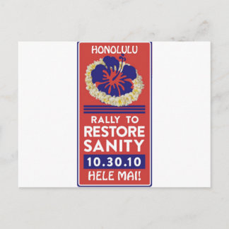 Jon Stewart Lei Briefkaart