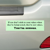 Jon Stewart Quote Bumpersticker (Op auto)