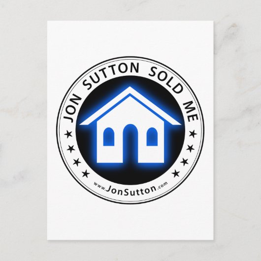 Jon Sutton verkocht me Briefkaart (Voorkant)
