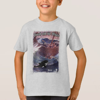 Jonah 1:17 - Jonah en de walvis T-shirt