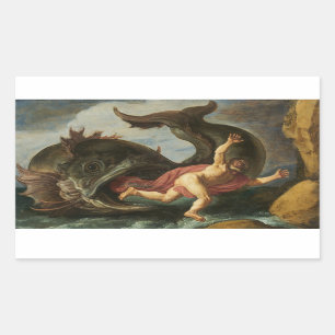 "Jonah and the Whale" stickers