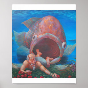 Jonah - De aankomst van Jonah in Nineveh Poster