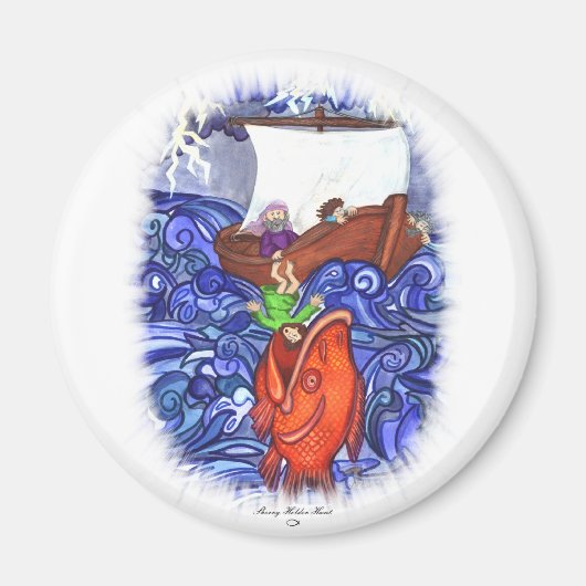 Jonah en de Grote Vis Magneet (Voorkant)