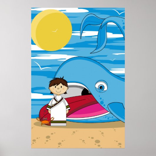 Jonah en het walvis-Poster Poster (Voorkant)