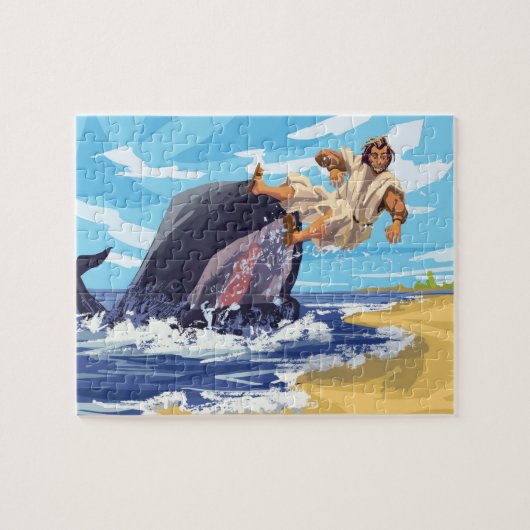 Jonah Et Le Puzzle Des Baleines, Puzzle Des Enfant (Horizontal)