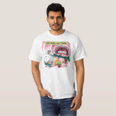 Jonah Pinocchio Whale Biblical Tee Shirt (Voorkant volledig)