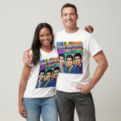 Jonas Brothers Forever - Kleurrijke Pop Art Retro T-shirt (Unisex)