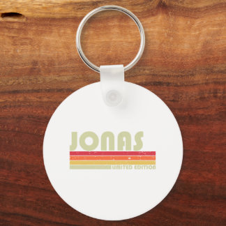 JONAS Gift Name Personalized Funny Retro  B Sleutelhanger