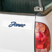Jonas Nom autocollant Stickers Autocollant (Sur camion)