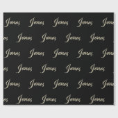 Jonas prénom nom papier cadeau noble Papier (Plat)