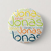Jonas Ronde Button 5,7 Cm (Voorkant)