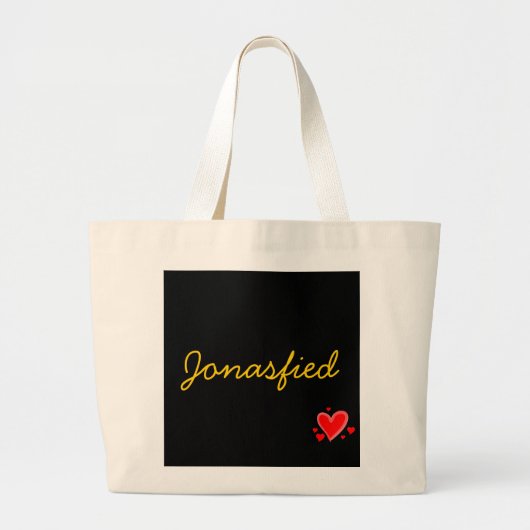 Jonasfied Grote Tote Bag (Voorkant)