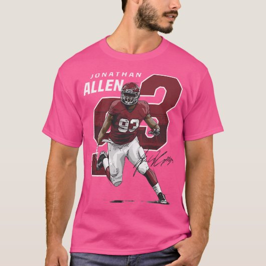 Jonathan Allen Washington Offset T-shirt (Voorkant)