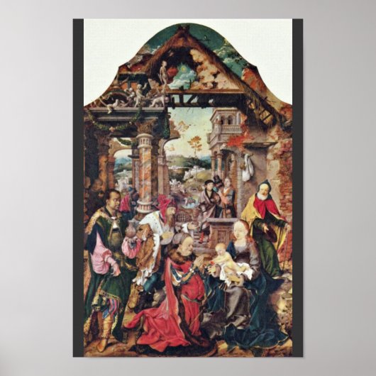 Jonathan Eastman Johnson van Jonathan Eastman John Poster (Voorkant)