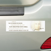 Jonathan Edwards Bumper Sticke Bumpersticker (Op auto)
