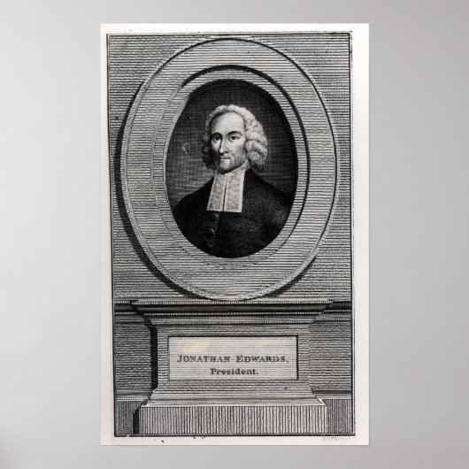 Jonathan Edwards Poster (Voorkant)
