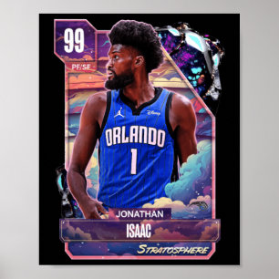 Jonathan Isaac 99 Dark Kaart HD Poster