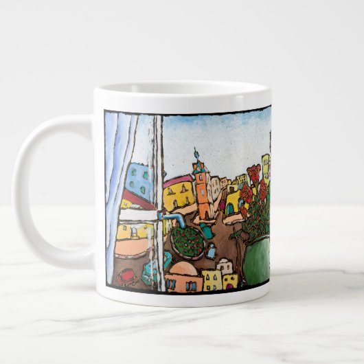 Jonathan Kis-Lev Beauful Jaffa Jumbo Mok (Links)
