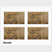 Jonathan Swift Inspirerend quote "Discovery" Rechthoekige Sticker (Vel)