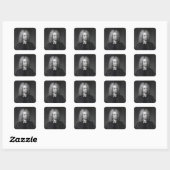 Jonathan Swift Vierkante Sticker (Vel)