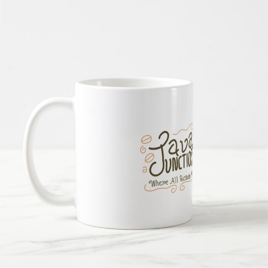 Jonction Java Votre emplacement Mug (Gauche)