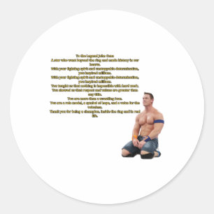 Jone Cena, je kunt me niet zien Stickers