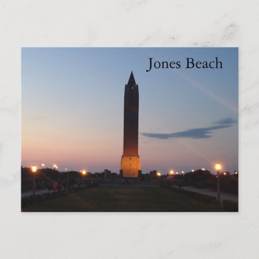 Jones Beach Briefkaart (Voorkant)