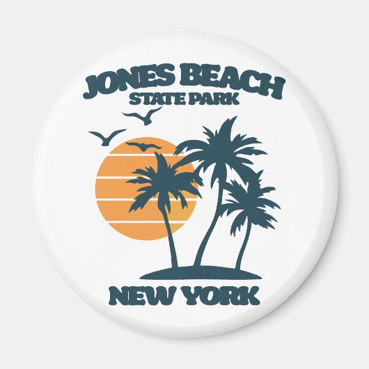 Jones Beach Long Island, Verenigde Staten Magneet (Voorkant)
