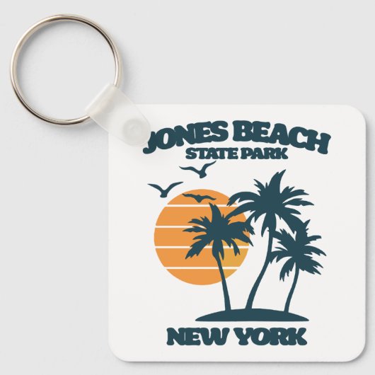Jones Beach Long Island, Verenigde Staten Sleutelhanger (Voorkant)