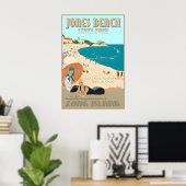 Jones Beach Long Island Wantagh New York Zuid Poster (Thuiskantoor)
