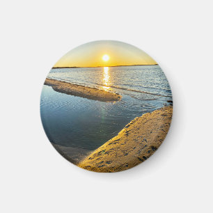 Jones Beach New York NY LI Strand Zonsondergang Magneet