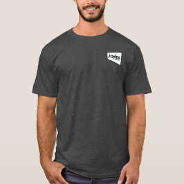 Jones Comics Logo 2 voor- en achterkant T-shirt