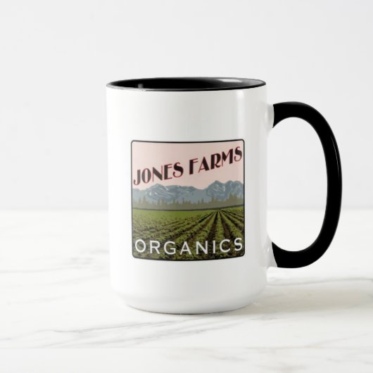 Jones Farms Organique Café Mug (Droite)