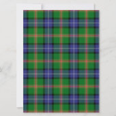 Jones Scottish Faire-part de mariage (Dos)