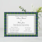 Jones Scottish Faire-part de mariage (Debout devant)