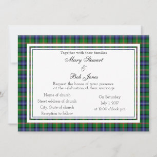 Jones Scottish Faire-part de mariage