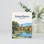 Jonesboro VS Briefkaart (Staand voorkant)