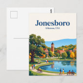 Jonesboro VS Briefkaart (Voorkant / Achterkant)