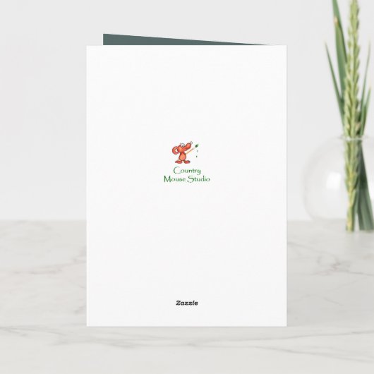 Jong, als je je bekommert om Ostrich Kaart (Achterkant)