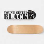 JONG BEGAAFD & ZWART Skateboard (Horizontaal)