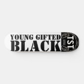 JONG BEGAAFD & ZWART Skateboard (Horizontaal)