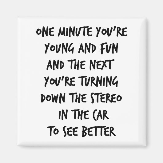 Jong en leuk magneet (Voorkant)