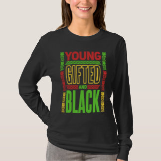 Jong en zwart Black History Month 1 T-shirt