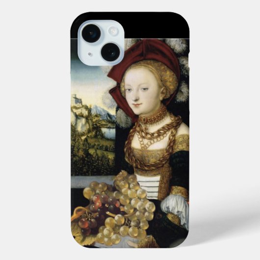 JONG MEISJE, ANTIEK VINEYARD GRAPES EN WIJN Case-Mate iPhone CASE (Achterkant)